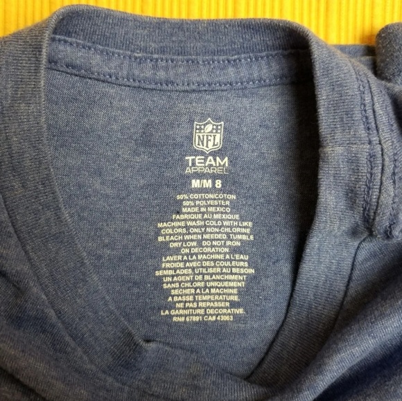 OFFICIAL NFL NY Giants Long Sleeve Shirt - Picture 4 of 5